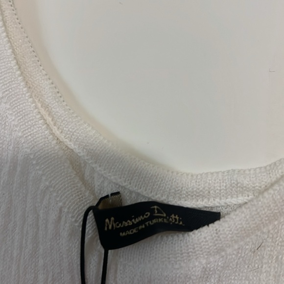 Massimo Dutti White Knit Maxi - Picture 6 of 6